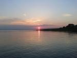 Закат на Плещеевом озере.