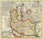 Карта Персии 1736 года.