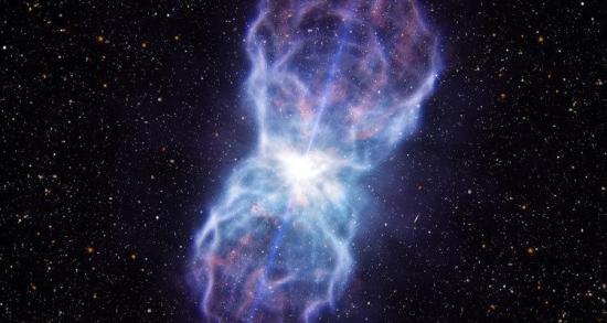Выброс квазара SDSS J1106+1939 глазам...