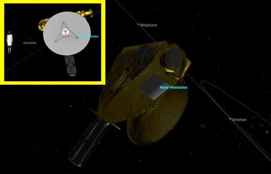 New Horizons весит 470 кг, имеет габа...