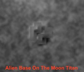 Изображения двух баз инопланетян на Титане, где приземлилась миссия Кассини-Гюйгенса