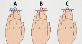 О чём может рассказать длина человеческих пальцев?