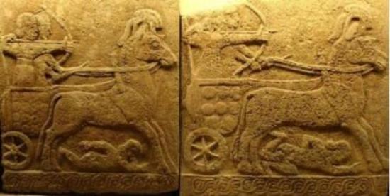 Битва на колесницах, Каркемиш, IX век...
