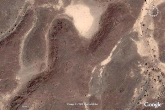 Часть геоглифов, обнаруженных в Саудо...