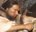 Музейная модель неандертальца (фото W...