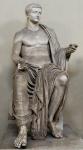 Мраморная статуя императора Тиберия, ...