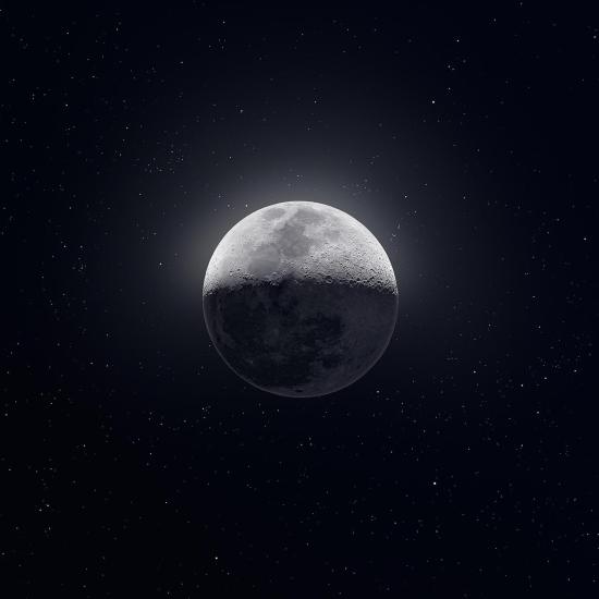 Луна. Credit: ajamesmccarthy