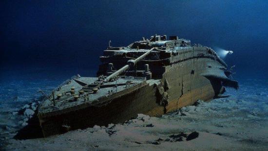Так «Титаник» выглядит сейчас.