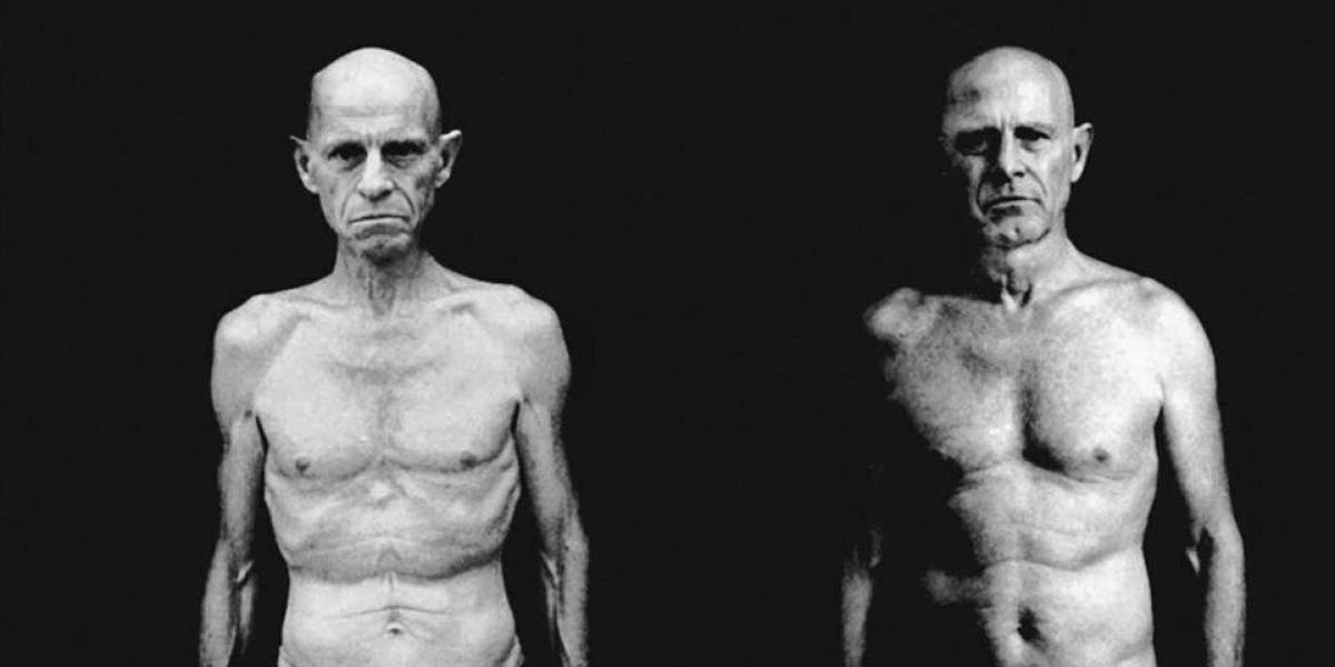 Люди участники эксперимента. Миннесотский голодный эксперимент 1944. Рой Уолфорд. Рой Уолфорд 120-летняя диета.