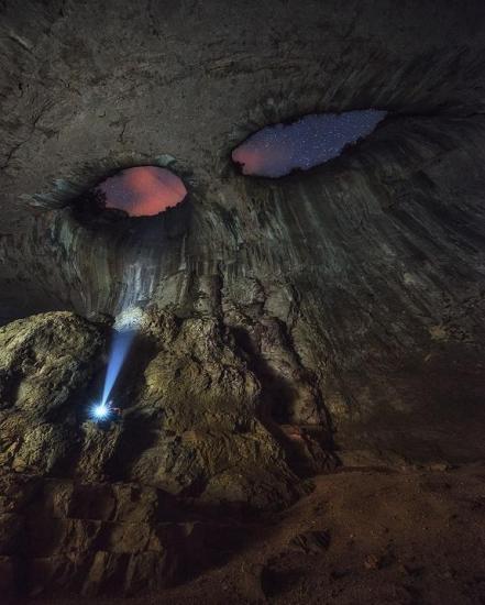 Пещера "Глаза Бога" в Болгарии