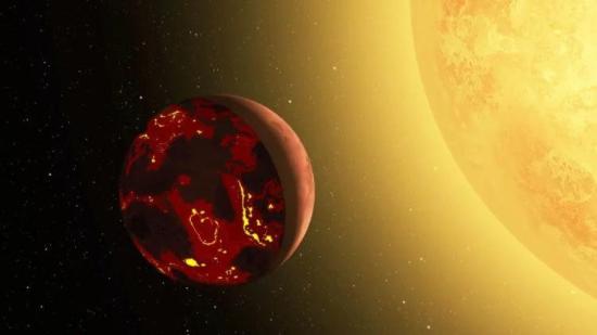 Экзопланета K2-141b расположена близко к родной звезде и повернута к ней одной стороной