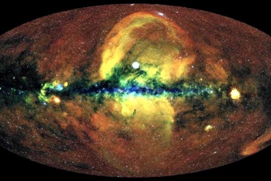 Галактика и ее окрестности, снятые в рентгеновском диапазоне обсерваторией «Спектр-РГ».