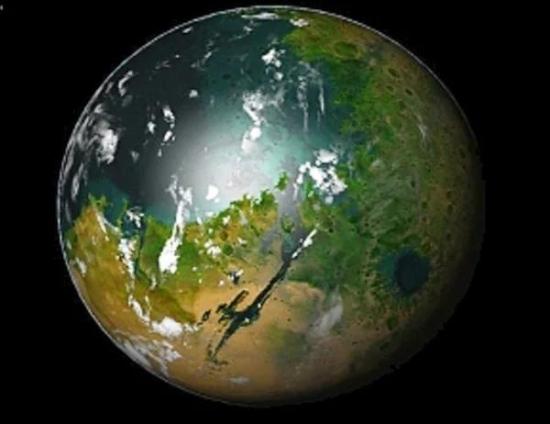 Обложка книги "Зеленый Марс"