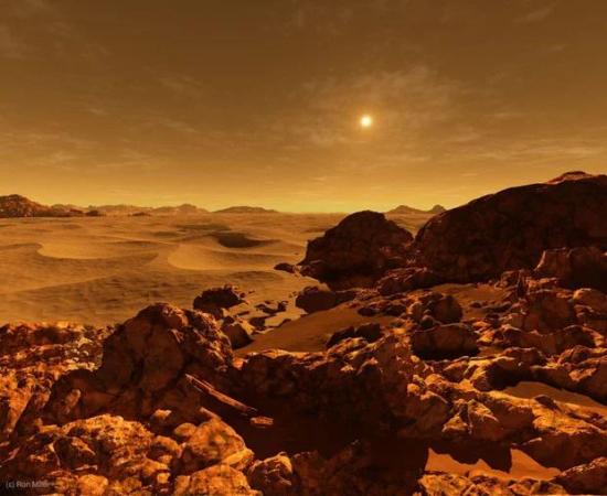 Фото солнца с Марса