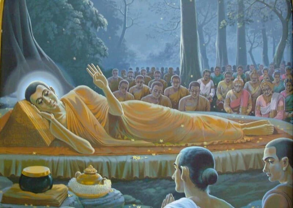 После смерти в буддизме. Будда Гаутама. Смерть Будды Шакьямуни. Паринирвана Будды. Нирвана Шакьямуни спящий Будда.