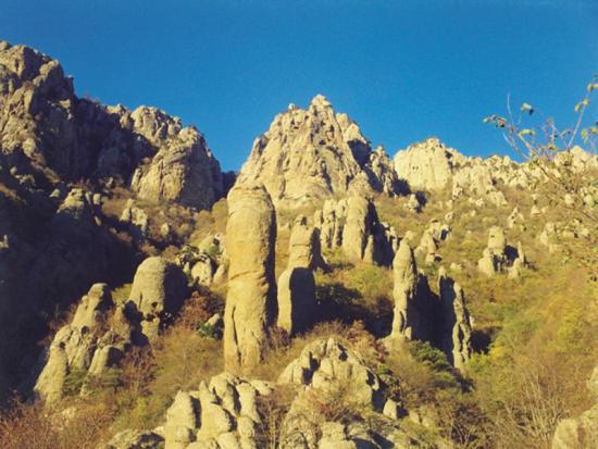 Долина приведений в Крыму.