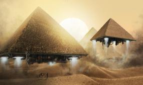 Египетские пирамиды -  летательные аппараты неизвестной цивилизации