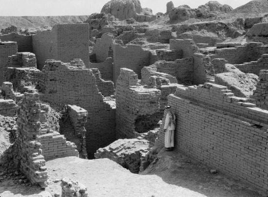 Раскопки Шумерской цивилизации. Руины храма Иштар.