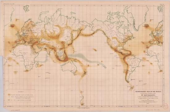 На этой старой карте мира середины XI...