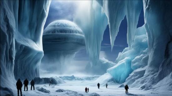 Цивилизации в антарктиде.