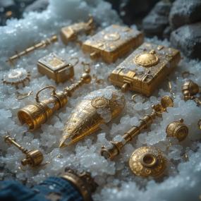 Золотые тайны древних льдов: необъяснимые артефакты в недрах Земли