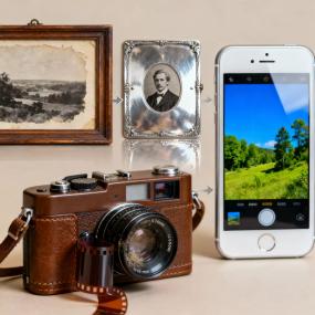Солнечный след в вечности: Первая фотография, изменившая мир