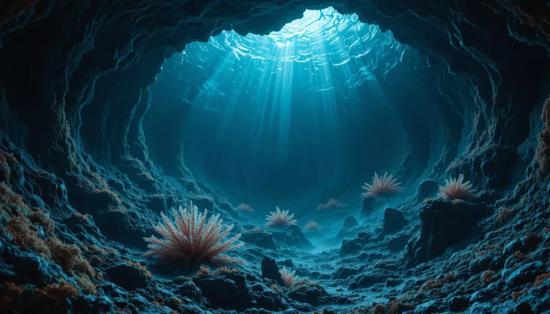 Подледный океан Энцелада.