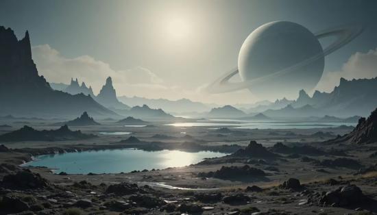 Ландшафт Титана.