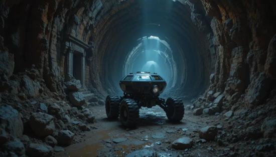 Марсоход «Магеллан» в этрусском куникуле.