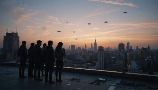 Очевидцы наблюдают НЛО