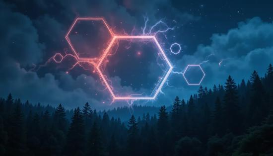 Геометрия огня над тайгой