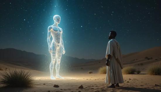 Встреча жреца со Стражем Бездны.