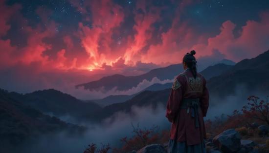 Алое сияние над Кореей