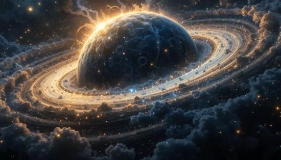 Распад планеты Тал под воздействием «Идеальной Гармонии».