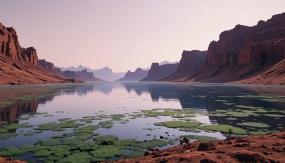 Оазис в пустыне Марса