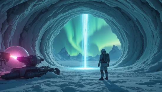 Исследователи у энергетической аномалии