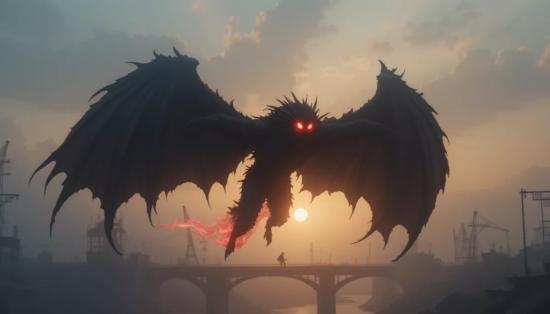 Человек-мотылёк.