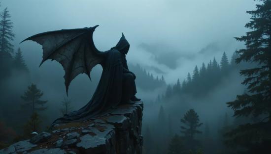 Крылатый гуманоид в уссурийской тайге.