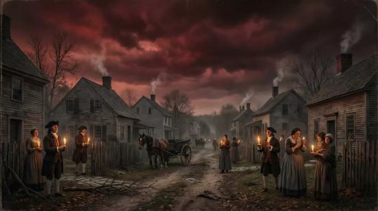 Историческая реконструкция: Темный день 1780 года