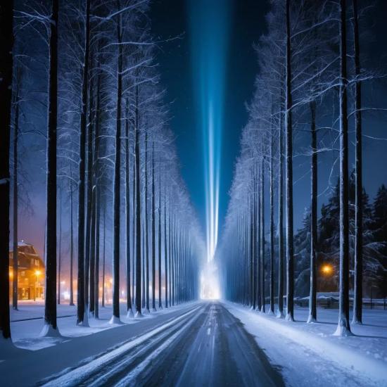 Световые столбы