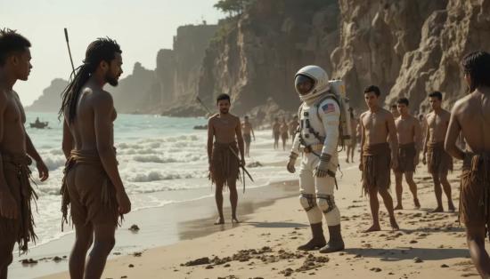 Первый контакт — космонавт среди древних