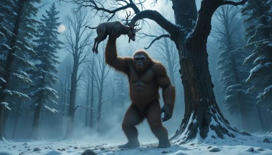 Хозяин леса возвращается с охоты