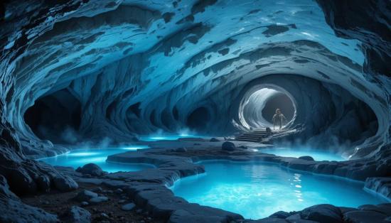 Подледные пещеры и озера Антарктиды