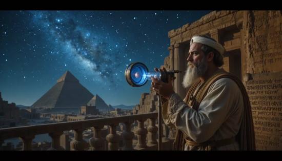 Звездочет с линзой