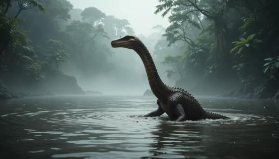 Загадочное существо в водах Конго