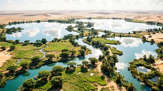 Цветущая Сахара — пустыня превратившаяся в сад