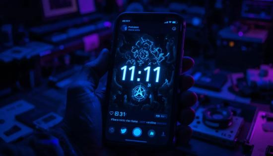 Мистические числа на экране смартфона