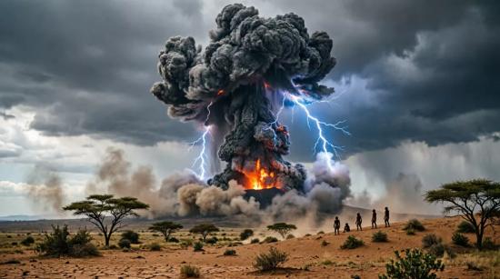 Извержение супервулкана Тоба