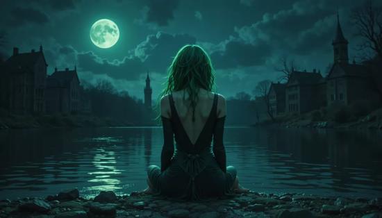 Мавка — обманчивая красота при луне