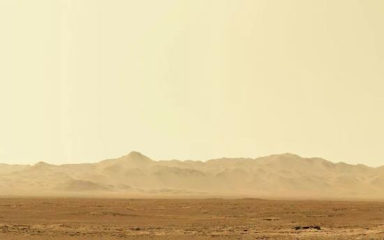 Пейзаж кратера Гейл.